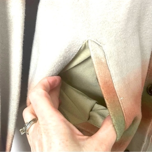 Free People Printed Ruby Jacket - NWT - Boho Oversized Fleece - Picture 6 of 12